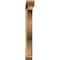 Ekena Millwork Funston Slat Smooth Bracket w/ Offset Brace, Western Red Cedar, 5 1/2"W x 40"D x 44"H BKT0604X40X44FST06SWR - alternate 3